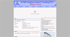 Desktop Screenshot of acme-et.com